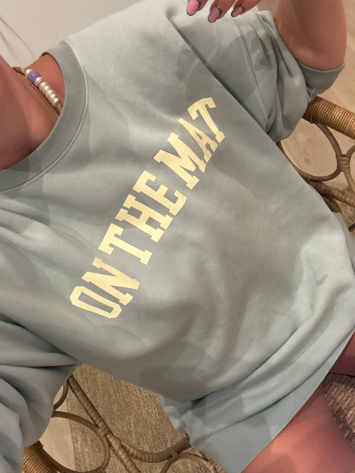 OTM sage sweatshirt