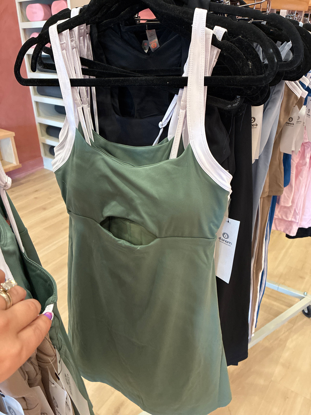 Cutout Dress - green