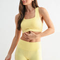 Venice Cloud Light Square Neck Sports Bra