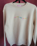 Meet Me On The Mat - Rainbow Sweatshirt