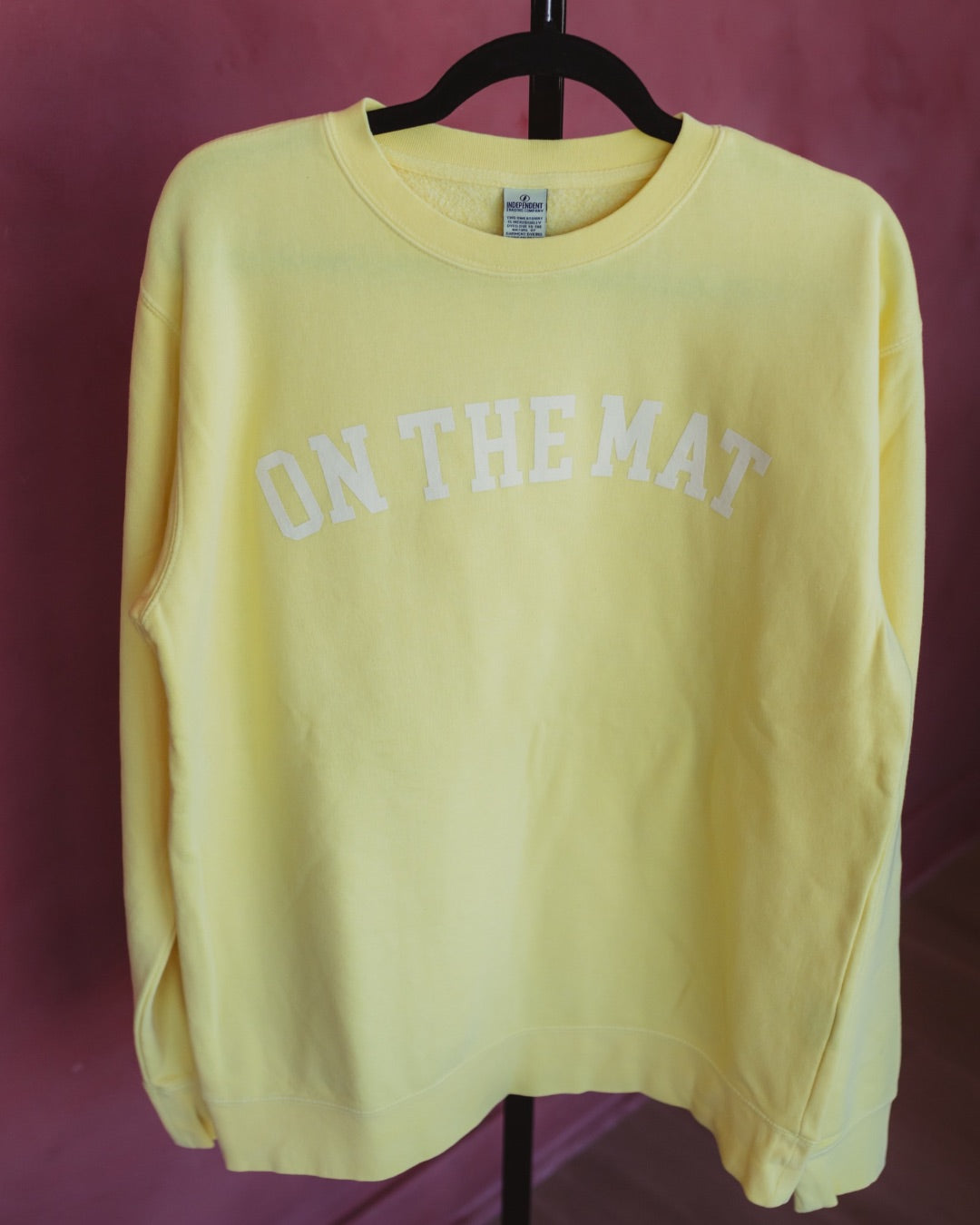 OTM yellow sweatshirt