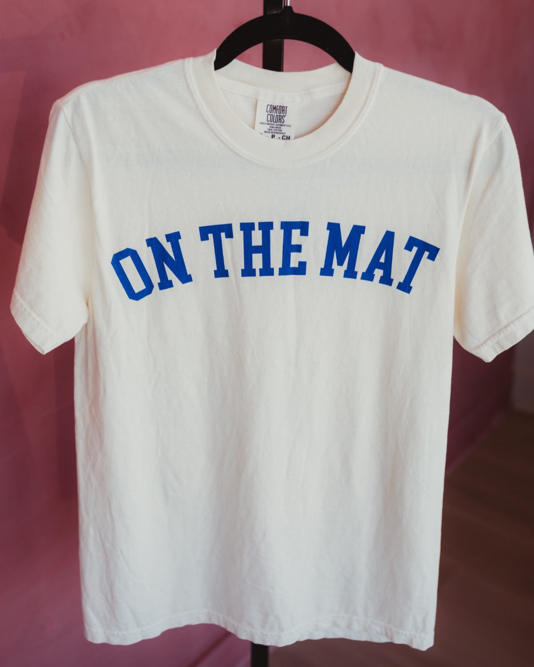 OTM tee cream & navy
